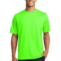 Sport Tek PosiCharge ® RacerMesh ® Tee, Neon Green, Front view