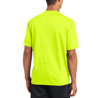 Sport Tek PosiCharge ® RacerMesh ® Tee, Neon Yellow, Back view