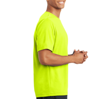 Sport Tek PosiCharge ® RacerMesh ® Tee, Neon Yellow, Right Sleeve view