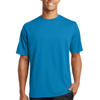 Sport Tek PosiCharge ® RacerMesh ® Tee, Pond Blue, Front view