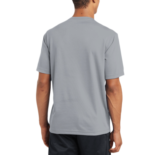 Sport Tek PosiCharge ® RacerMesh ® Tee, Silver, Back view