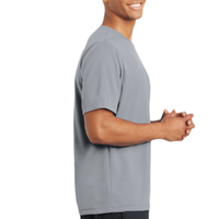 Sport Tek PosiCharge ® RacerMesh ® Tee, Silver, Right Sleeve view