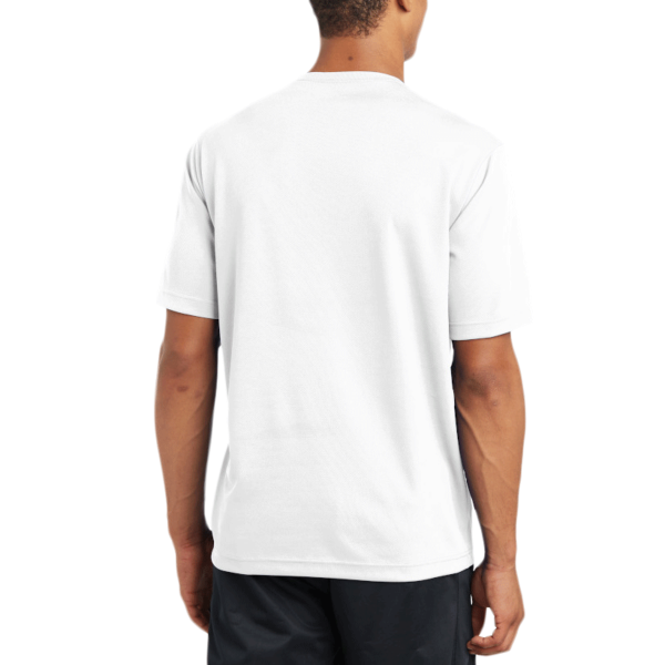 Sport Tek PosiCharge ® RacerMesh ® Tee, White, Back view