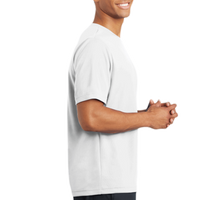 Sport Tek PosiCharge ® RacerMesh ® Tee, White, Right Sleeve view