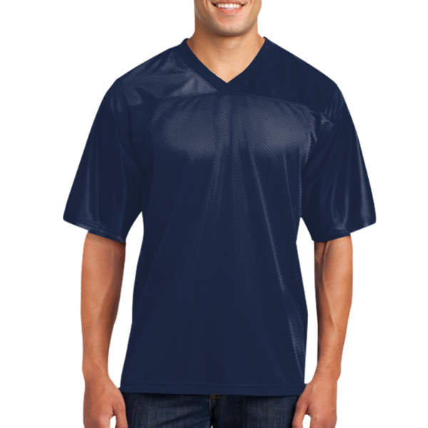 Sport Tek PosiCharge ® Replica Jersey, True Navy, Front view