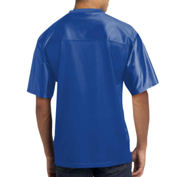 Sport Tek PosiCharge ® Replica Jersey, True Royal, Back view