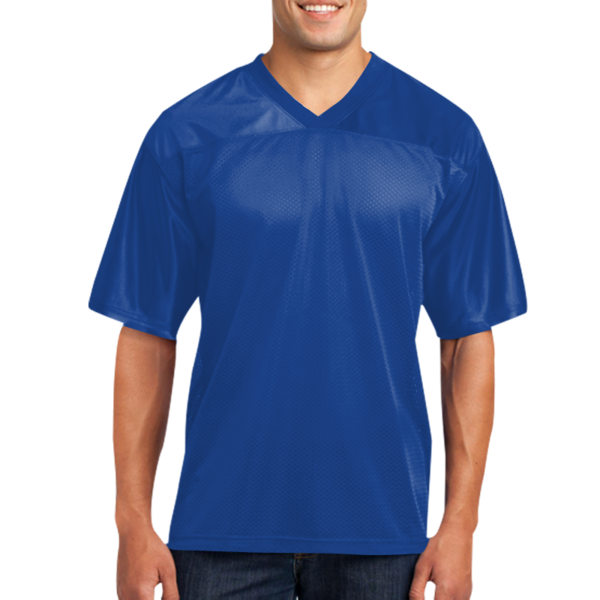 Sport Tek PosiCharge ® Replica Jersey, True Royal, Front view
