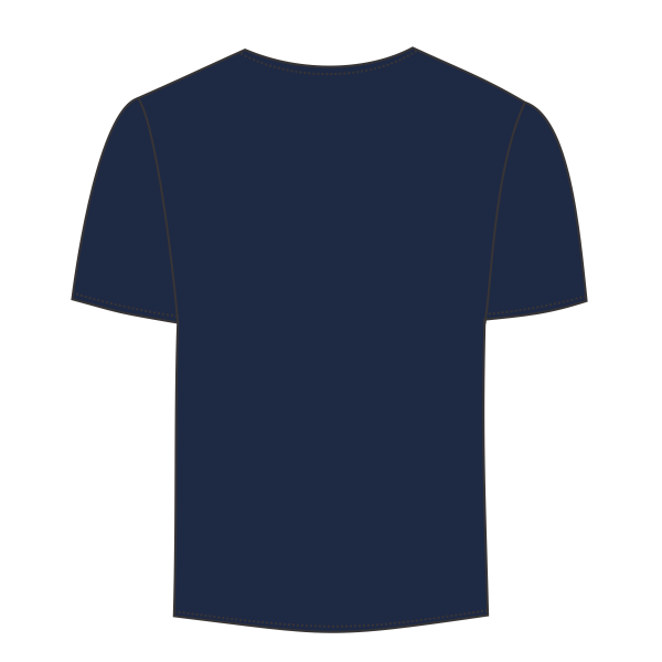 Sport Tek PosiCharge ® Tough Mesh Full Button Jersey, True Navy, Back view