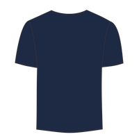 Sport Tek PosiCharge ® Tough Mesh Full Button Jersey, True Navy, Back view