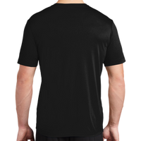 Sport Tek Posi UV ® Pro Tee, Black, Back view