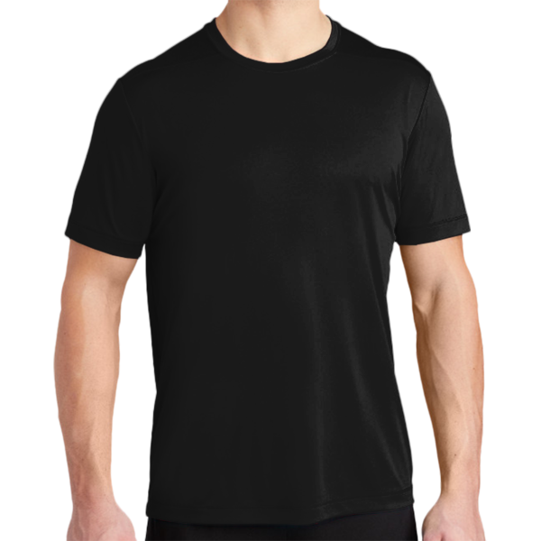 Sport Tek Posi UV ® Pro Tee, Black, Front view