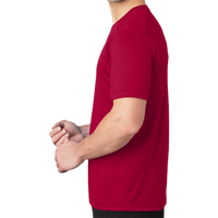 Sport Tek Posi UV ® Pro Tee, Deep Red, Left Sleeve view