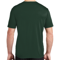 Sport Tek Posi UV ® Pro Tee, Forest Green, Back view