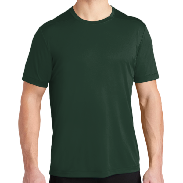 Sport Tek Posi UV ® Pro Tee, Forest Green, Front view