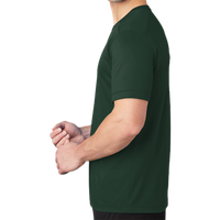Sport Tek Posi UV ® Pro Tee, Forest Green, Left Sleeve view