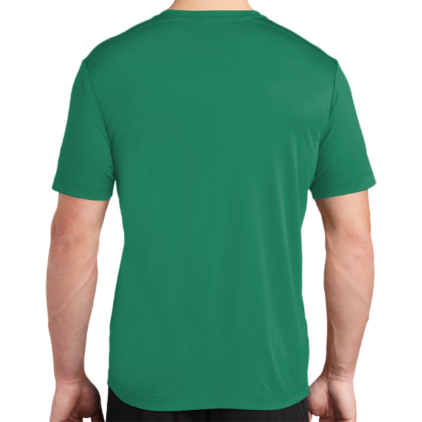 Sport Tek Posi UV ® Pro Tee, Kelly Green, Back view