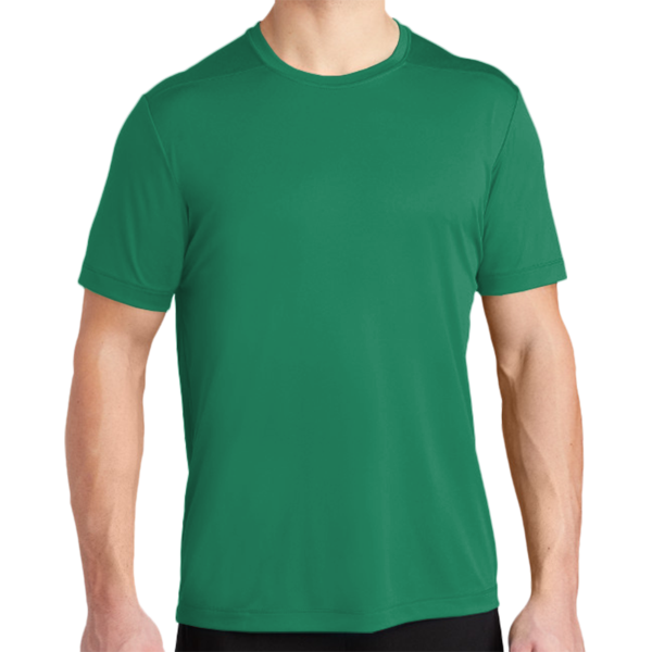 Sport Tek Posi UV ® Pro Tee, Kelly Green, Front view