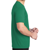 Sport Tek Posi UV ® Pro Tee, Kelly Green, Right Sleeve view