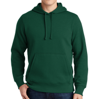 Sport Tek Pullover Hooded Sweatshirt, Forest Green, Front view