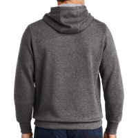 Sport Tek Pullover Hooded Sweatshirt, Graphite Heather, Back view