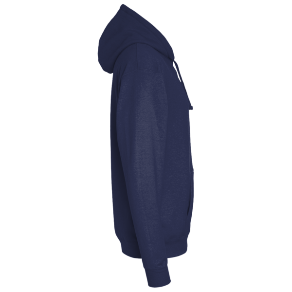 Sport Tek Pullover Hooded Sweatshirt, True Navy, Right Sleeve view