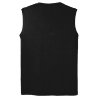 Sport Tek Sleeveless PosiCharge ® Competitor Tee, Black, Back view