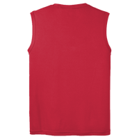 Sport Tek Sleeveless PosiCharge ® Competitor Tee, True Red, Back view