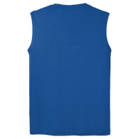 Sport Tek Sleeveless PosiCharge ® Competitor Tee, True Royal, Back view