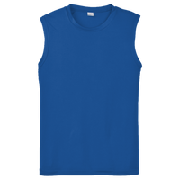 Sport Tek Sleeveless PosiCharge ® Competitor Tee, True Royal, Front view