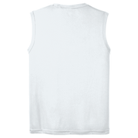 Sport Tek Sleeveless PosiCharge ® Competitor Tee, White, Back view
