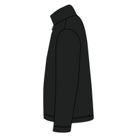 Sport Tek Tall 1/4 Zip Sweatshirt, Black, Left Sleeve (Long) view
