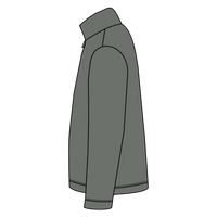 Sport Tek Tall 1/4 Zip Sweatshirt, Vintage Heather, Left Sleeve (Long) view