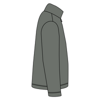 Sport Tek Tall 1/4 Zip Sweatshirt, Vintage Heather, Right Sleeve (Long) view