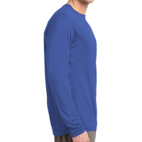 Sport Tek Tall Long Sleeve PosiCharge ® Competitor Tee, True Royal, Right Side view