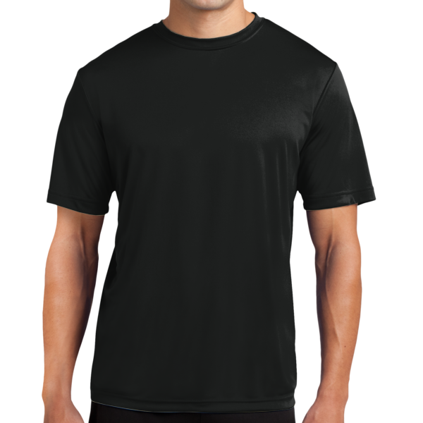 Sport Tek Tall PosiCharge ® Competitor Tee, Black, Front view