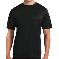 Sport Tek Tall PosiCharge ® Competitor Tee, Black, Front view