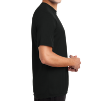 Sport Tek Tall PosiCharge ® Competitor Tee, Black, Right Sleeve (Short) view