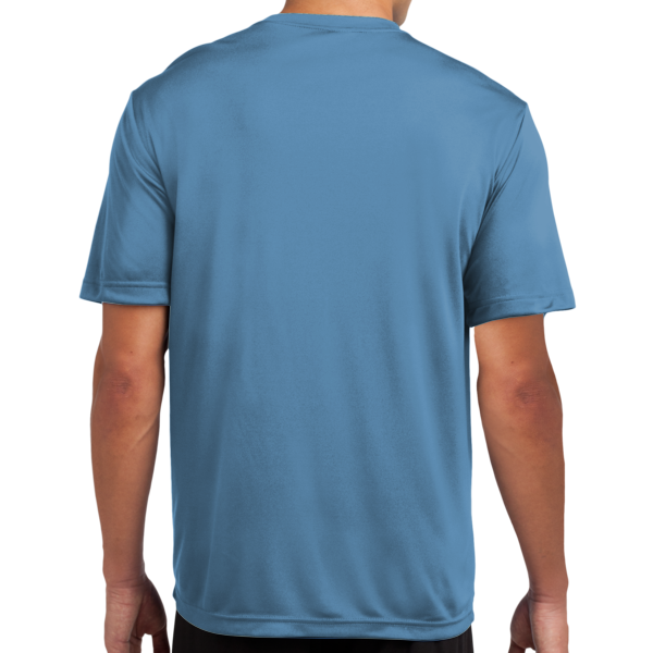 Sport Tek Tall PosiCharge ® Competitor Tee, Carolina Blue, Back view