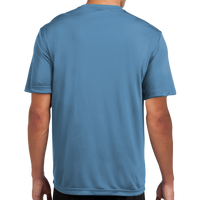 Sport Tek Tall PosiCharge ® Competitor Tee, Carolina Blue, Back view
