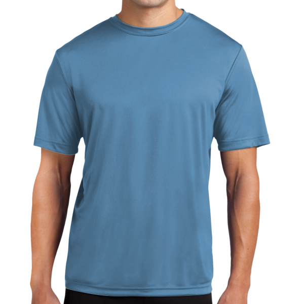 Sport Tek Tall PosiCharge ® Competitor Tee, Carolina Blue, Front view
