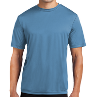 Sport Tek Tall PosiCharge ® Competitor Tee, Carolina Blue, Front view