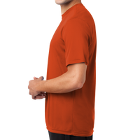 Sport Tek Tall PosiCharge ® Competitor Tee, Deep Orange, Left Sleeve (Short) view