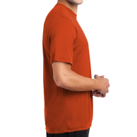 Sport Tek Tall PosiCharge ® Competitor Tee, Deep Orange, Right Sleeve (Short) view