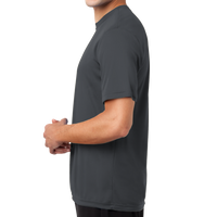 Sport Tek Tall PosiCharge ® Competitor Tee, Iron Grey, Left Sleeve (Short) view