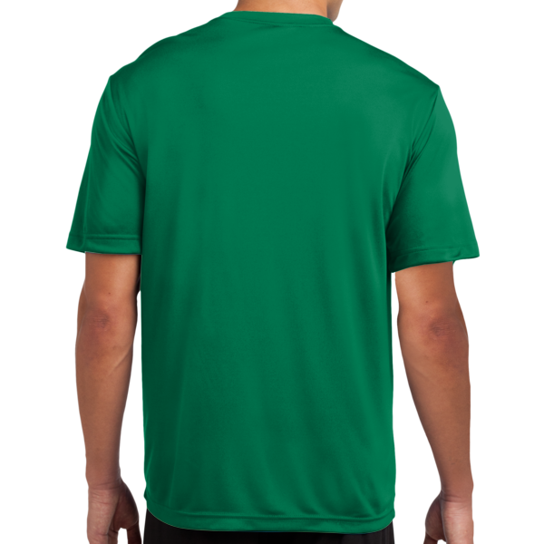 Sport Tek Tall PosiCharge ® Competitor Tee, Kelly Green, Back view
