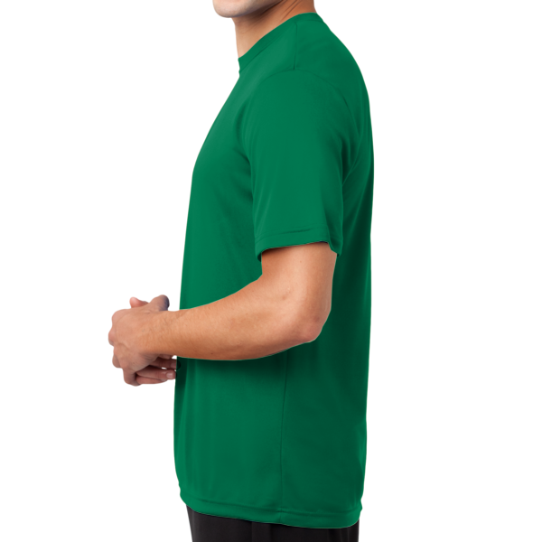 Sport Tek Tall PosiCharge ® Competitor Tee, Kelly Green, Left Sleeve (Short) view