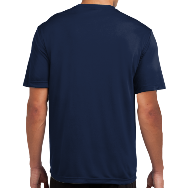 Sport Tek Tall PosiCharge ® Competitor Tee, True Navy, Back view