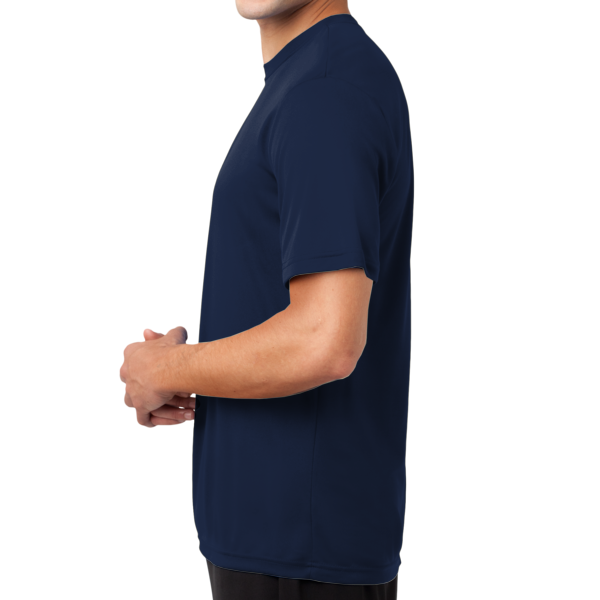 Sport Tek Tall PosiCharge ® Competitor Tee, True Navy, Left Sleeve (Short) view