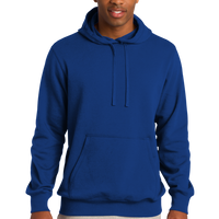 Sport Tek Tall Pullover Hooded Sweatshirt, True Royal, Front view