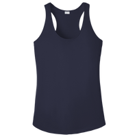 Sport Tek Women's PosiCharge ® Competitor Racerback Tank, True Navy, Front view